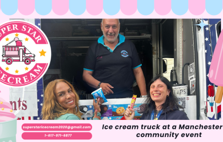 SUPER STAR Ice Cream truck serving joyful treats in Manchester-by-the-Sea