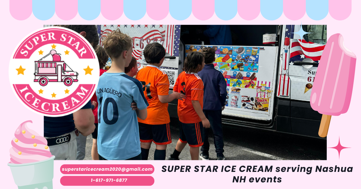 Nashua NH ice cream truck rental for parties