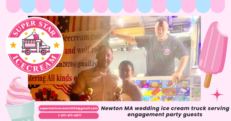 Wedding Ice Cream Truck in Newton MA
