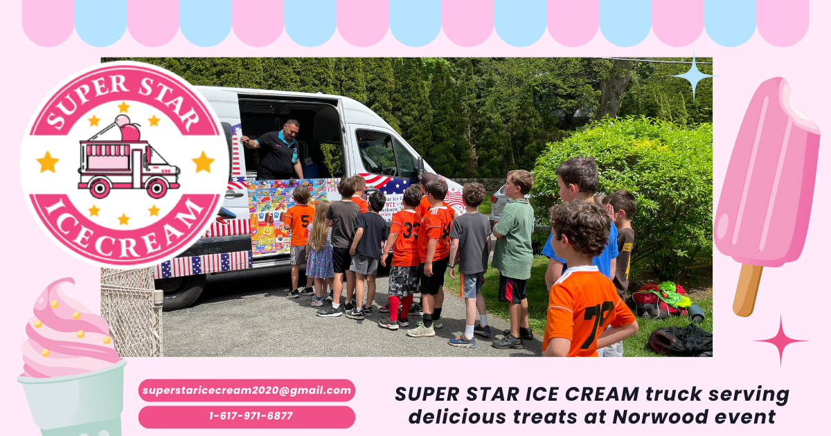 Catering Events Ice Cream Truck in Norwood with kids and families