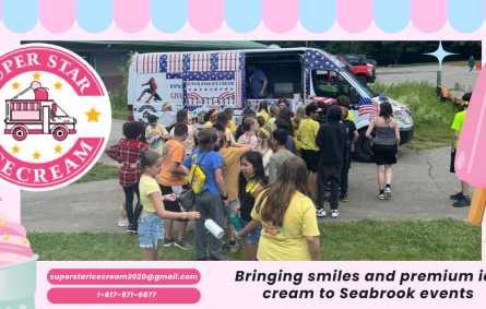 Seabrook NH ice cream truck serving families and kids