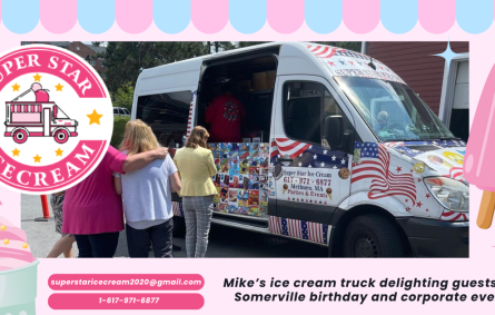 Ice Cream Truck Rental Somerville serving birthdays, corporate events, and school parties
