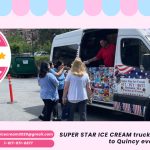 Ice cream truck rental in Quincy serving birthday and corporate events