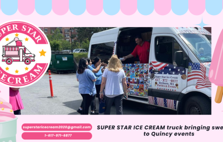 Ice cream truck rental in Quincy serving birthday and corporate events