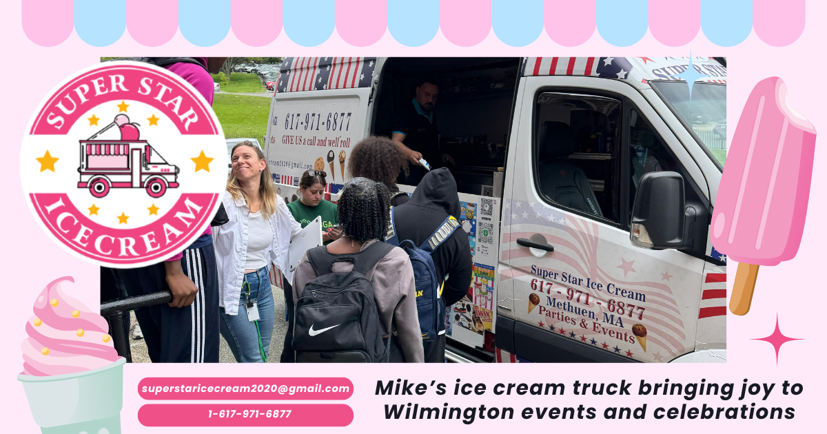 Wilmington Ice Cream Truck Catering at a lively event