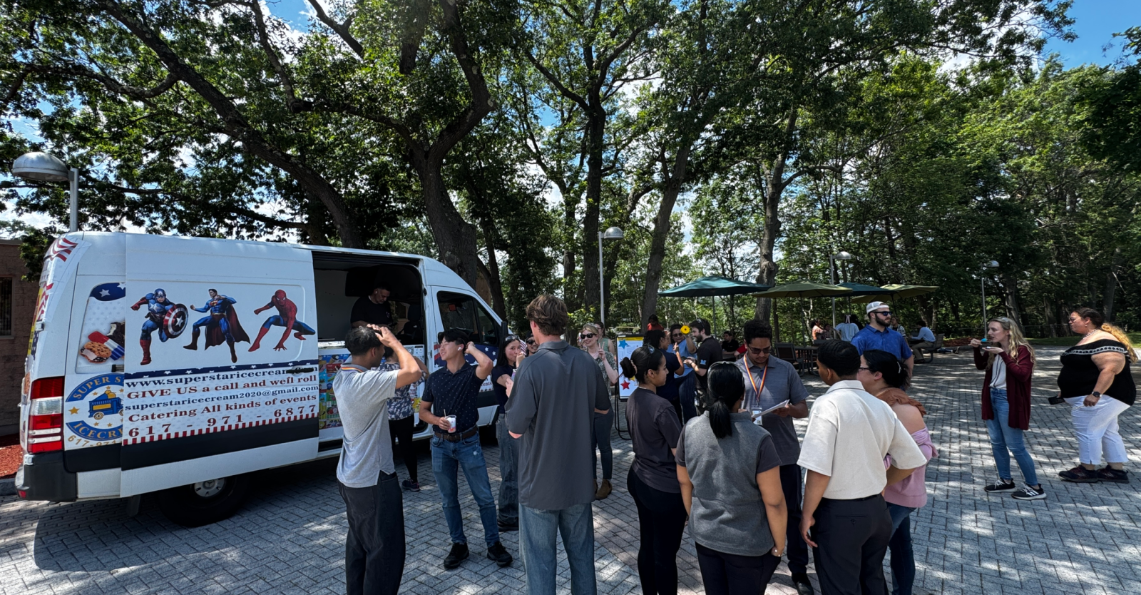 Ice cream truck rental in Cambridge