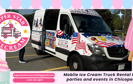 Super Star Ice Cream truck serving Chicopee, MA