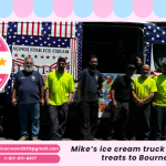 Ice cream truck in Bourne, MA serving Super Star Ice Cream