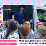 SUPER STAR ICE CREAM truck serving ice cream in Dartmouth, MA