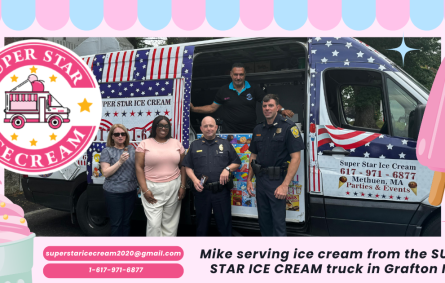Grafton MA ice cream truck rental by SUPER STAR ICE CREAM