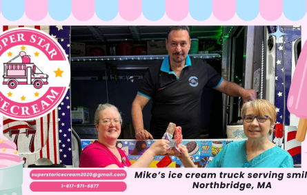 orthbridge MA ice cream truck from SUPER STAR ICE CREAM