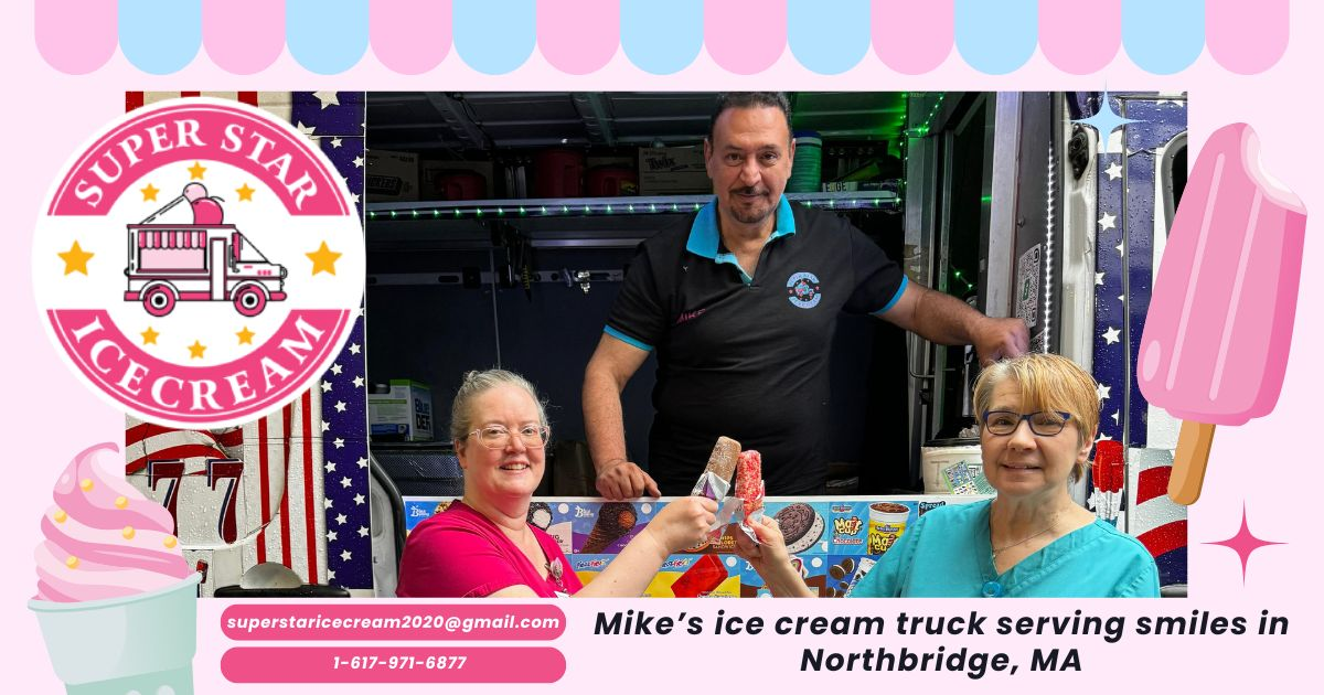 orthbridge MA ice cream truck from SUPER STAR ICE CREAM