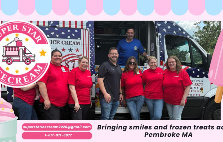 SUPER STAR Ice Cream Truck serving Pembroke MA neighborhood