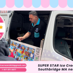 SUPER STAR Ice Cream Truck in Southbridge MA neighborhood