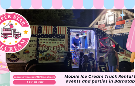 Super Star Ice Cream truck serving Barnstable, MA