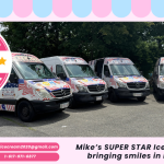 SUPER STAR Ice Cream Truck in Ludlow, MA serving treats