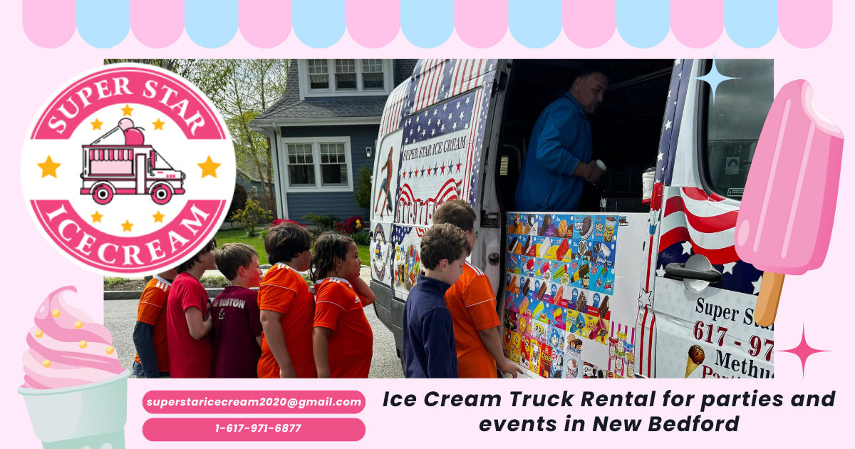 Super Star Ice Cream truck serving New Bedford, MA