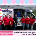 Super Star Ice Cream Truck serving treats in Westport, MA