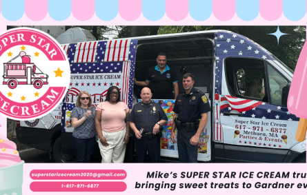 SUPER STAR Ice Cream Truck in Gardner, MA serving kids and families