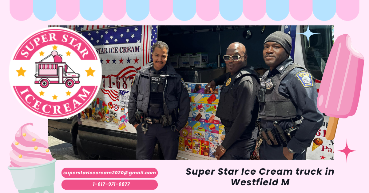Super Star Ice Cream truck in Westfield MA