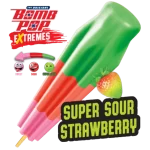 Extremes Super Sour Strawberry Ice Popsicle
