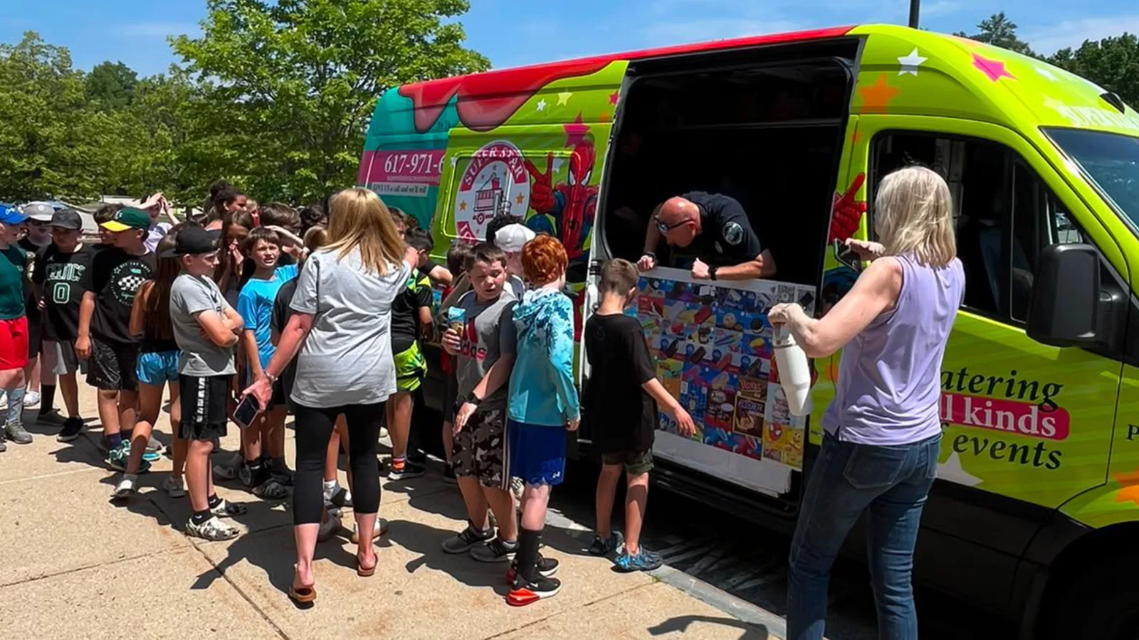 Ice Cream Truck Rental in Sudbury MA for birthday parties school events and community gatherings