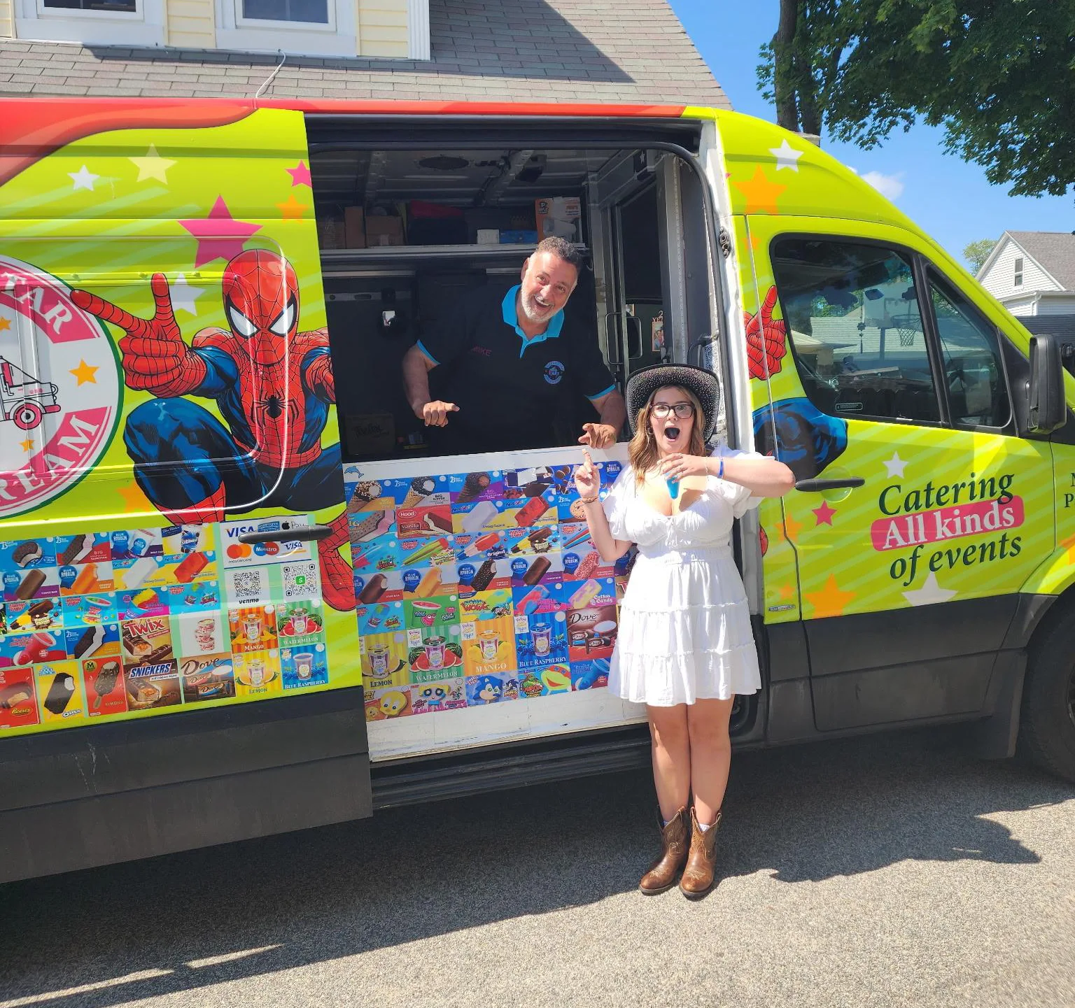 Ice Cream Truck Rental in Framingham MA serving birthday parties school events corporate gatherings weddings fundraisers festivals and community celebrations