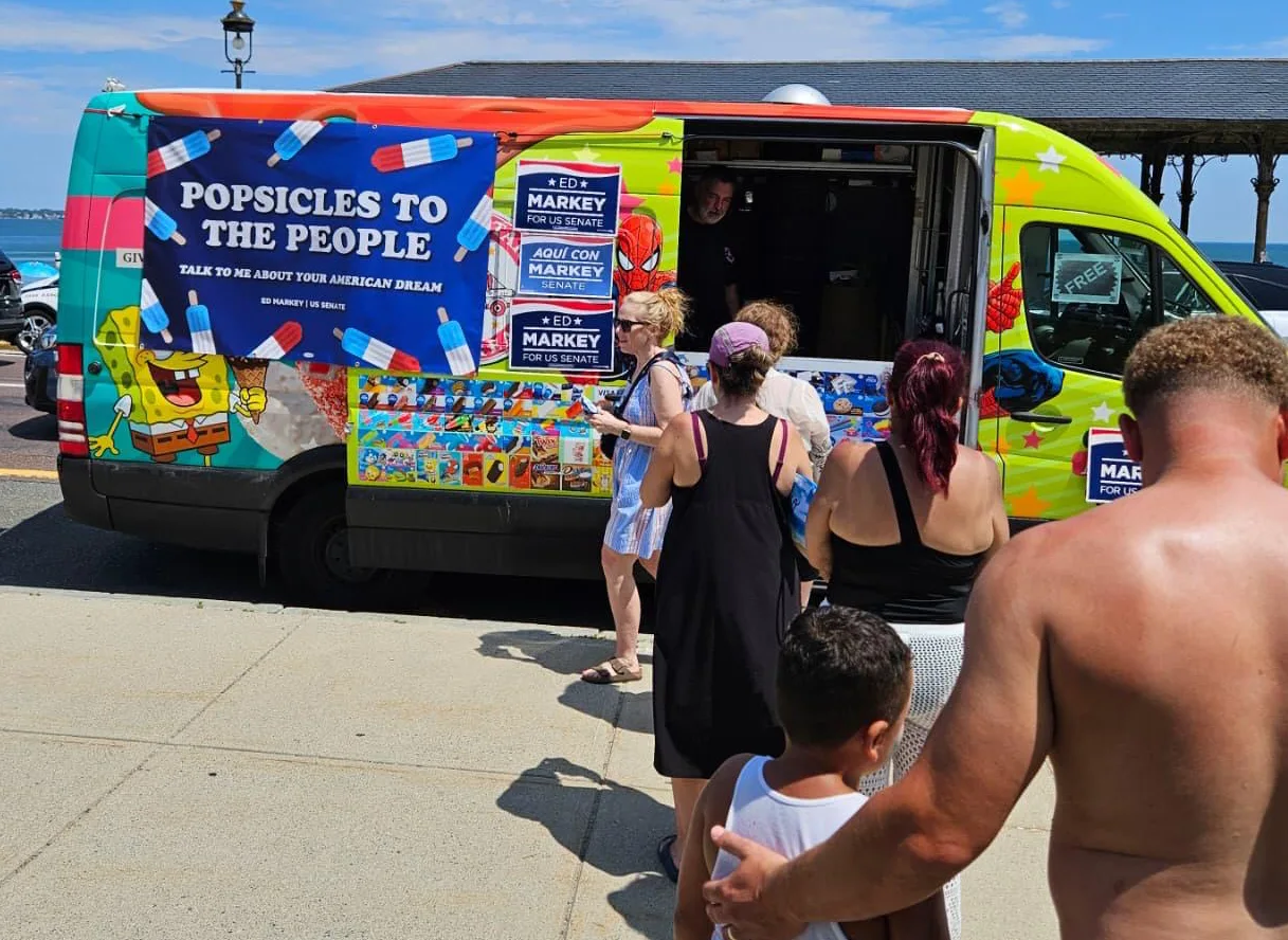 Ice cream truck rental in Fall River MA for parties and events