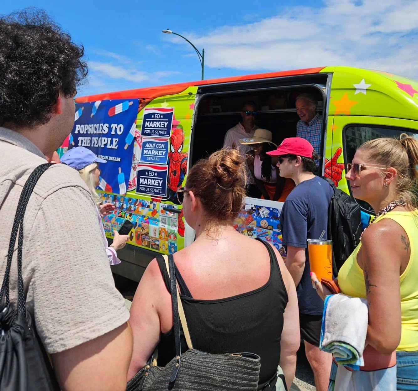 Ice cream truck rental in Hampton NH for parties and events