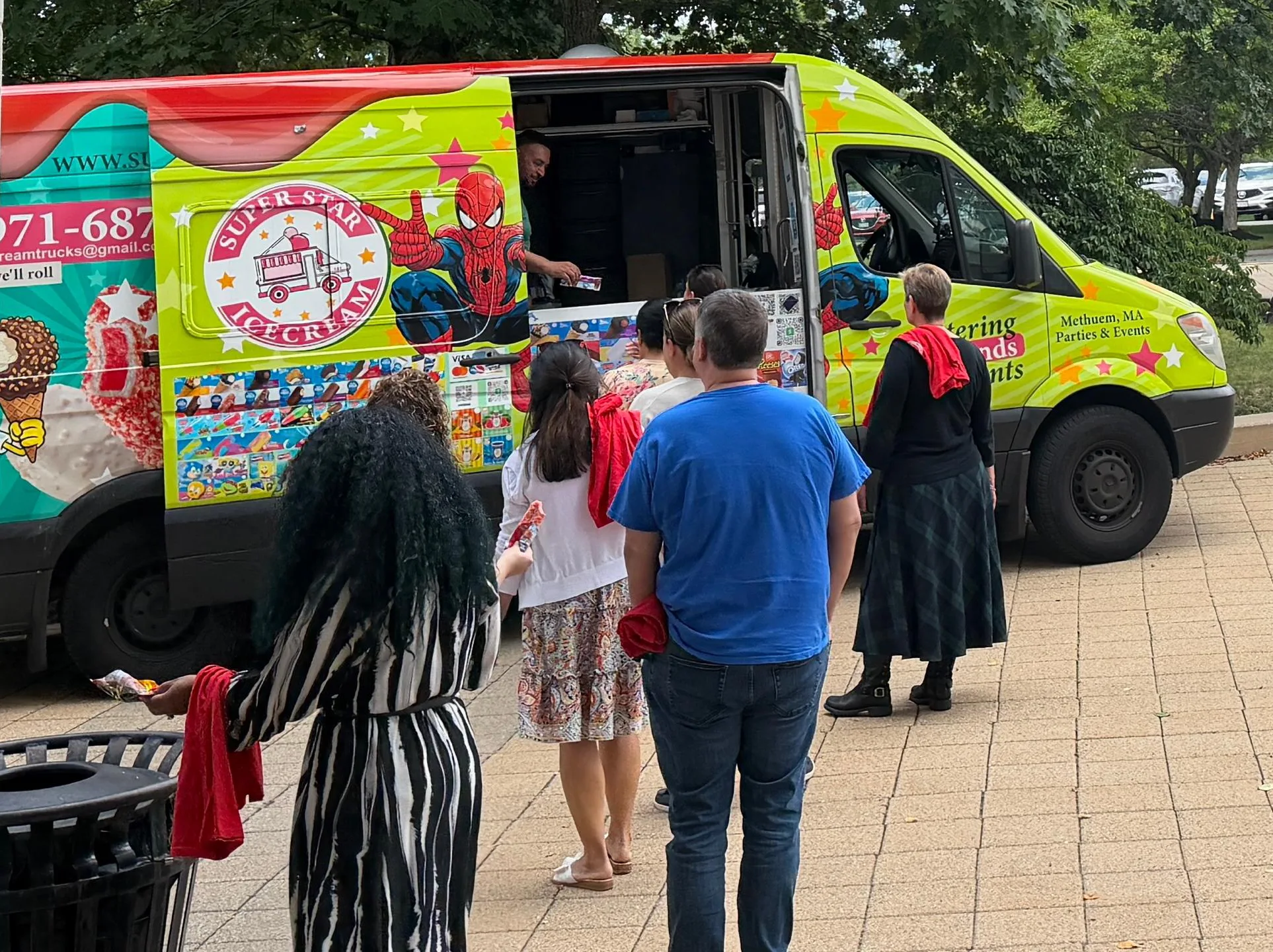 Ice Cream Truck Rental in Ashland MA for birthday parties school events recreation programs youth sports and community celebrations