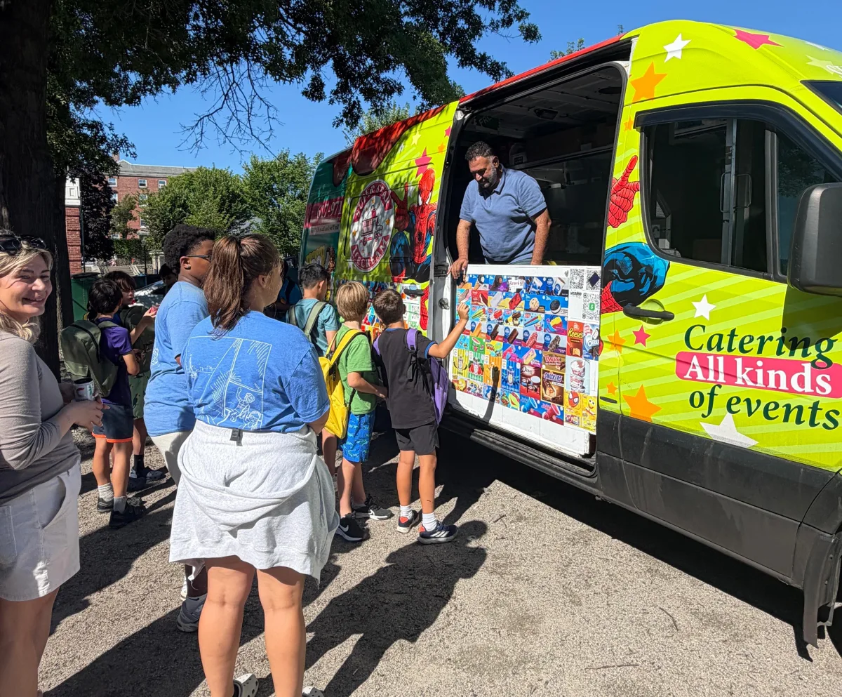 Ice cream truck rental in Canton MA for parties and events