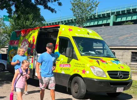 Ice Cream Truck Rental in Lancaster MA for birthdays school events youth sports and community celebrations