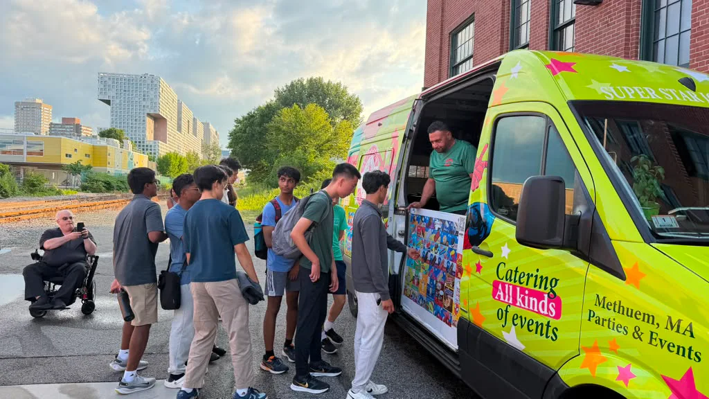 Super Star Ice Cream truck providing ice cream truck rental in Norwell Massachusetts