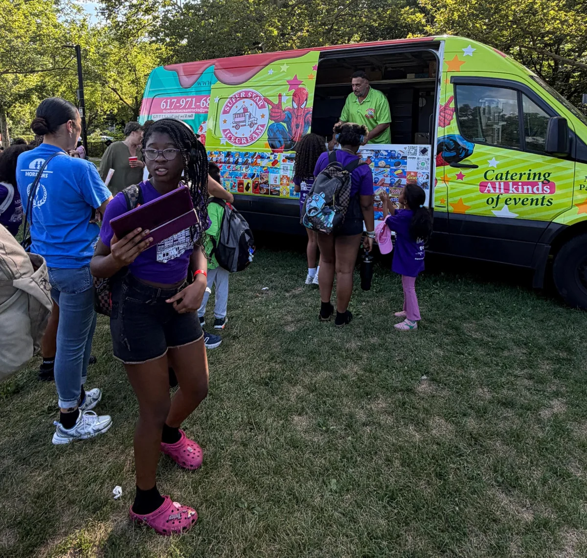 Super Star Ice Cream truck rental for parties and events in Salisbury MA