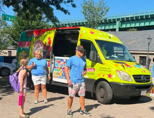 Ice Cream Truck Rental in Westborough MA for birthday parties school events and community celebrations