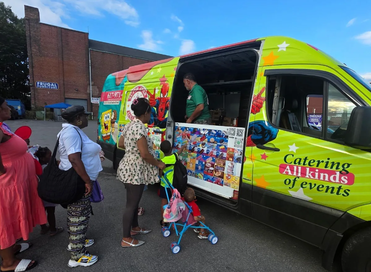Ice cream truck rental in Agawam MA