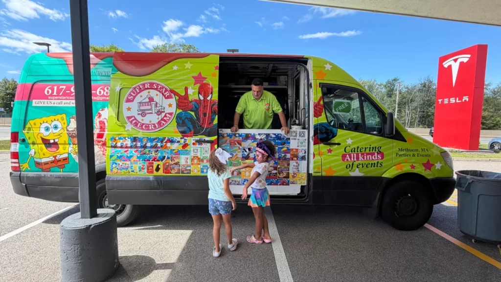 Ice cream truck rental in Amherst, MA
