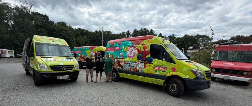 Ice cream truck rental in Barnstable MA for parties and events