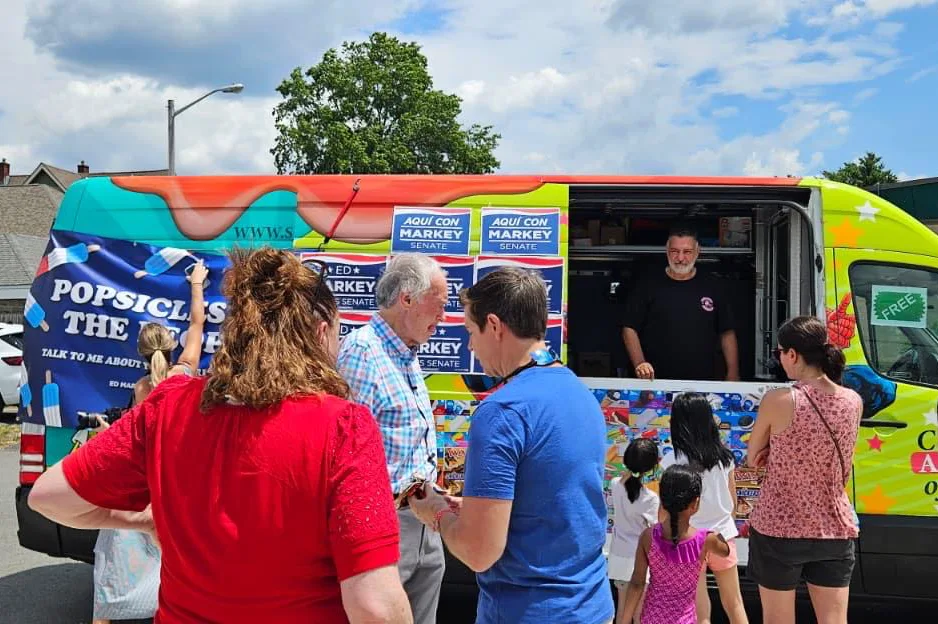Ice cream truck rental in North Attleborough MA for parties and local events