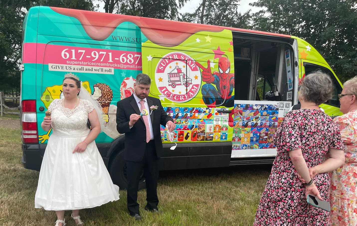 Ice cream truck rental in Westfield MA